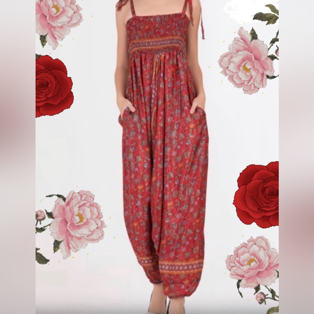 Silk Jumpsuit